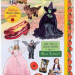 Paper House THE WIZARD OF OZ II Cardstock Sticker Sheet