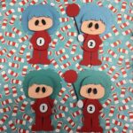 Dr. Seuss THING 1 ONE THING 2 TWO Die Cut Embellishment