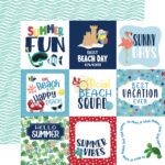 Carta Bella BEACH PARTY 12X12 Scrapbook Paper - Image 2