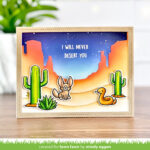 Lawn Fawn Cuts DESERT CANYON BACKDROP Custom Craft Dies 8pc - Image 3
