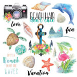 Scrapbook Customs GETAWAY CUT OUT#1 12"X12" Paper