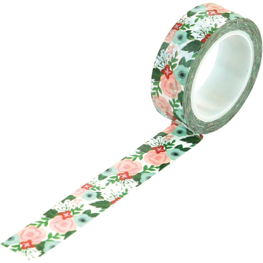 3EFFCFCD-FC93-486E-8547-4DF33F6331BD.jpg Echo Park Salon GLAMOROUS FLORAL Washi Tape - Image 1