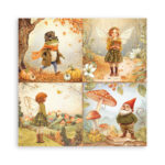 Stamperia Whispering Woods MAXI PAD 12"X12" Scrapbook Paper Pack - Image 17