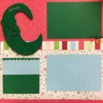 Premade CHRISTMAS STOCKING (2) 12”X12” Scrapbook Pages - Image 2