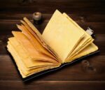 Soft Leather Journal Grimoire WICCAN MOON Book of Shadow A7 - Image 4