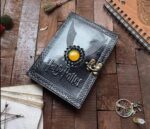 Soft Leather Journal Harry Potter SPELL BOOK OF WIZARDS Blank A7 - Image 6