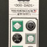 YOSEMITE Custom Laurel Leaf Doo Dads Stickers 6pc