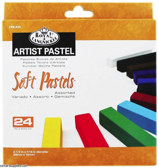 40A0027E-00D8-4C72-8C83-4428A438A353.jpg Royal & Langnickel Artist SOFT PASTELS 24 pc - Image 1