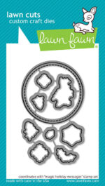 Lawn Fawn MAGIC HOLIDAY MESSAGES Clear Stamp & Die Set - Image 2