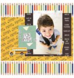 Simple Stories School Rocks! 4x6 HORIZONTAL ELEMENTS 12x12 Scrapbook Paper - Image 6