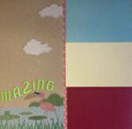 Premade FLAMAZING FLAMINGO (2) 12”X12” Scrapbook Pages - Image 3