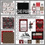 Echo Park LET’S LUMBERJACK Collection 12"X12" Scrapbook Paper