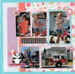 Echo Park It’s Your BIRTHDAY GIRL CAKES 12"X12" Scrapbook Paper - Image 2