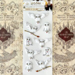 Paper House HARRY POTTER HEDWIG Puffy Stickers 9pc