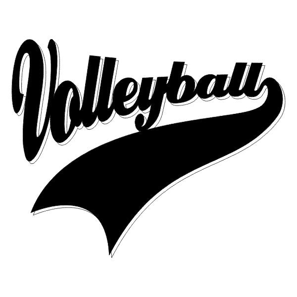 43030FFC-662E-498B-8749-FCFAA755BC29.jpg VOLLEYBALL Sports Tails Laser Cut 1pc Scrapbook Customs - Image 1