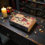 Soft Leather APOTHECARY Journal Deckle Edge Paper Blank A7 - Image 4