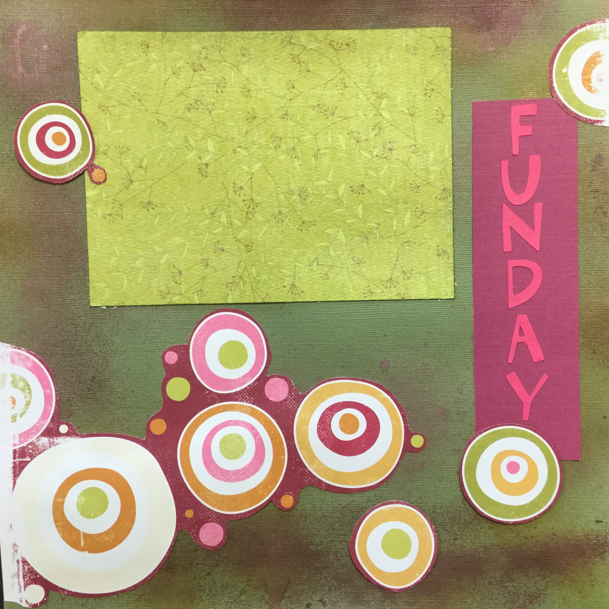 430F021F-751A-4918-AF2F-D0CF4CBC5782.jpg Premade Scrapbook Page FUN DAY (1) 12"x12" Christmas - Image 1