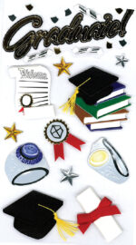 Ek Success Jolee's Boutique GRADUATE Sticker - Image 2