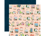 Webster's Pages Love Is In The Air HOME SWEET HOME  12"X12"  Paper