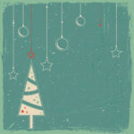 Reminisce Vintage Christmas CHRISTMAS TREE TOO 12"X12" Scrapbook Paper - Image 2