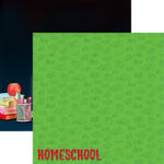 Reminisce There’s No Place Like Home HOMESCHOOL 12X12 Scrapbook Sheet