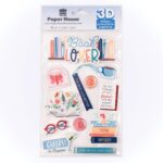 Paper House BOOK LOVER 3D Sticker 12pc - Image 2