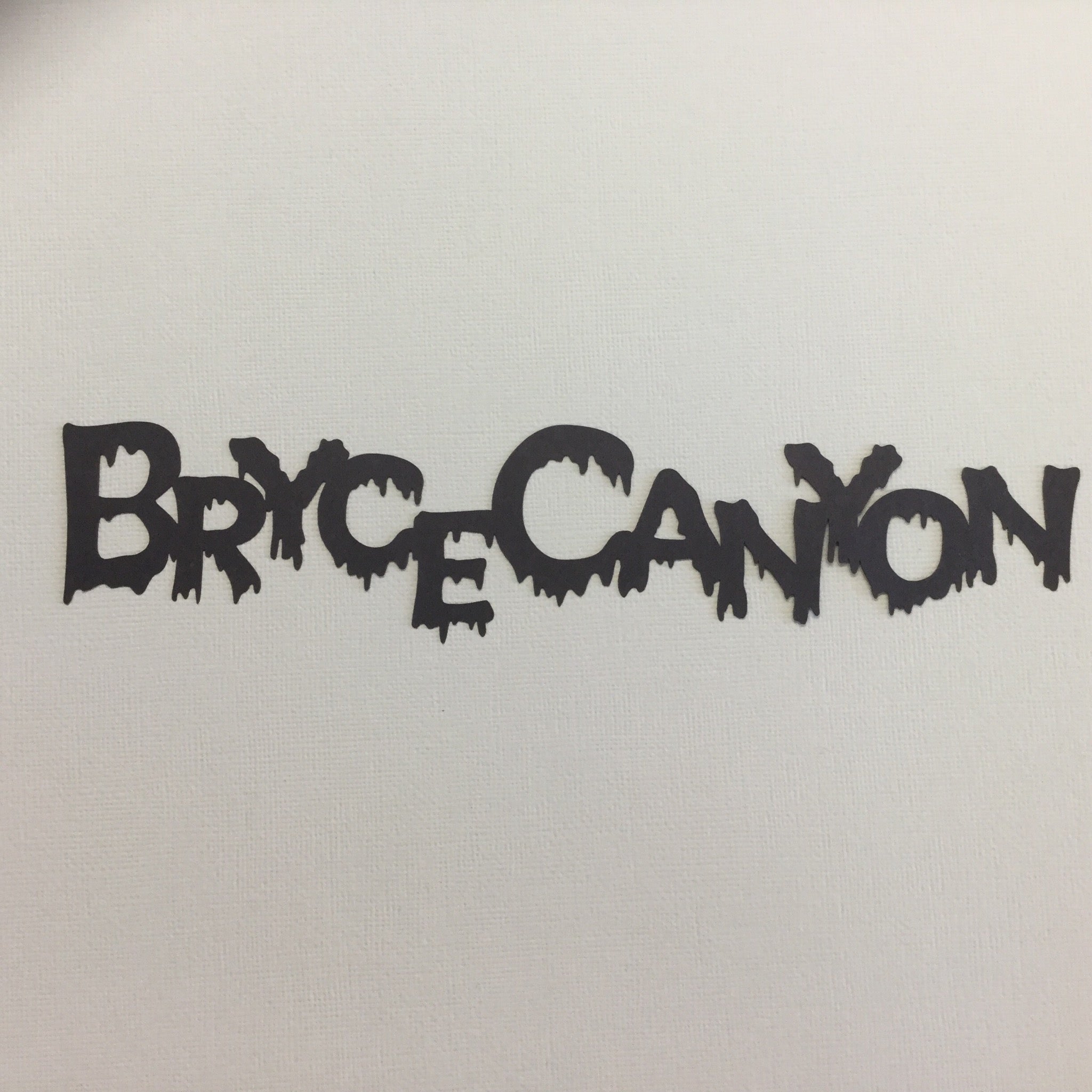 4427C597-2014-40D6-9D28-7399A113FF21.jpeg BRYCE CANYON Travel Laser Cuts 1.5” x 8.5” - Image 1