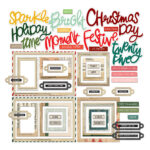 49 and Market Vicki Boutin MISTLETOE & MEMORIES Chipboard Basics - Image 2
