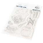 Pinkfresh Studio GET WELL SOON Clear Stamp & Die Set 7pc - Image 2