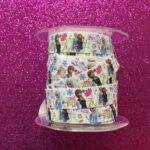 Disney Frozen Elsa Anna Floral Ribbon by yard