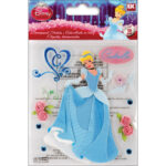 Disney Ek Success CINDERELLA Princess Stickers 10pc