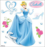 Disney Ek Success CINDERELLA Princess Stickers 10pc - Image 2