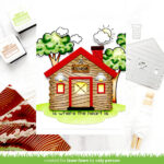 Lawn Cuts BUILD A CABIN Custom Craft Dies 11pc - Image 4