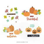Concord & 9th PLAYFUL PUMPKINS Dies 22pc. - Image 2