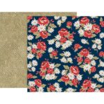 Pink Paislee SWEET FREEDOM 02 12"X12" Scrapbook Paper