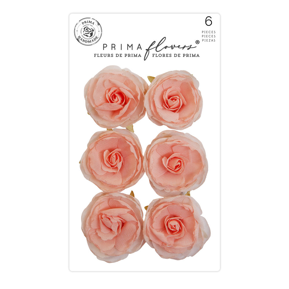45828EB1-FE8F-4599-9A7E-21E623AEE5AA.jpg Prima THE PLANT DEPARTMENT Peachy Flowers 6pc - Image 1