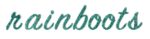 Thickers RAINBOOTS AQUA Glitter Foam Letter Stickers - Image 3