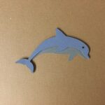 DOLPHIN Custom Scrapbook Die Cuts