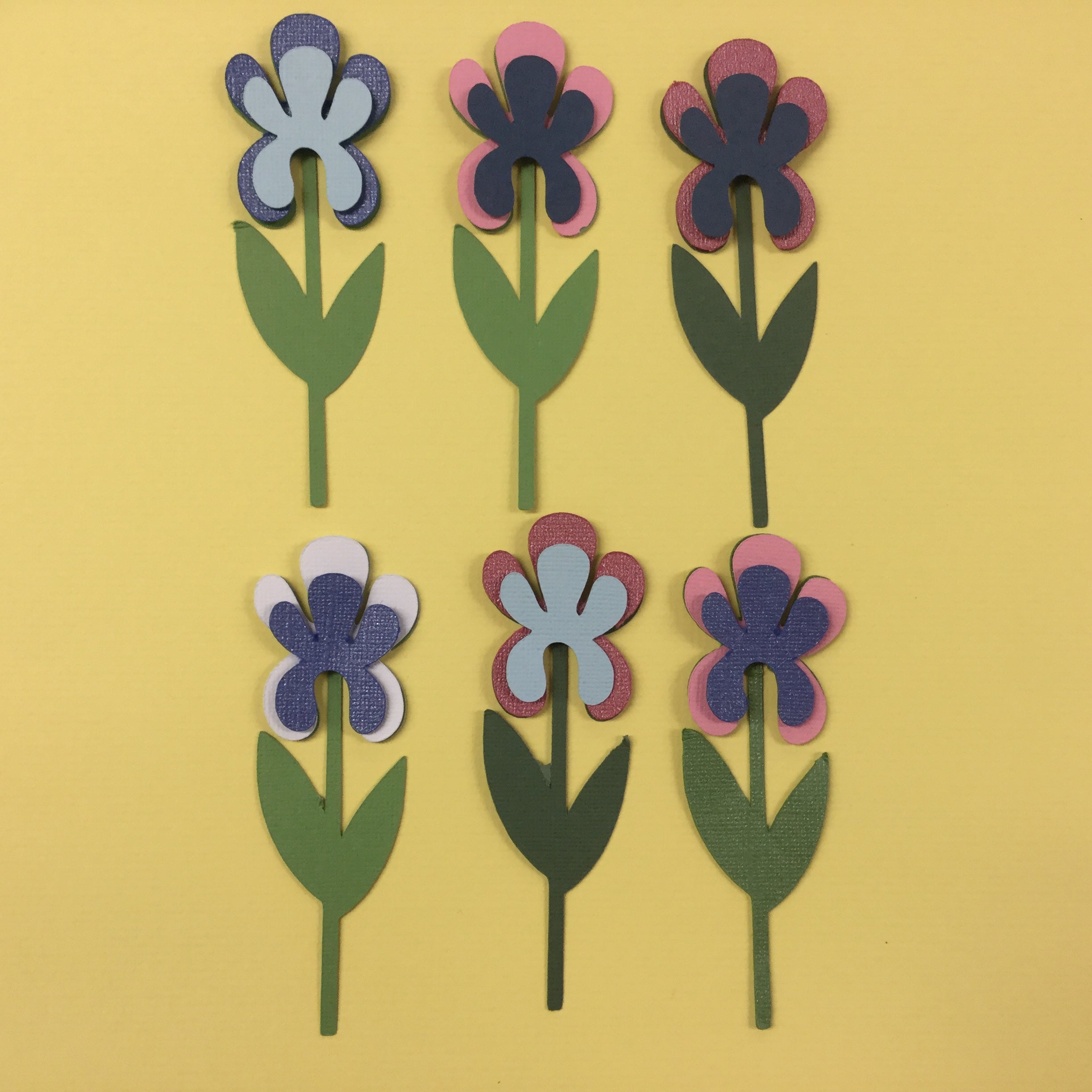 46C9E094-E8CD-4BF6-AF4F-3E911C47BBCE.jpeg FLOWERS Custom Scrapbook Die Cuts - Image 1