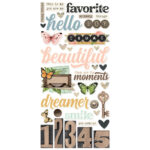 Simple Stories SIMPLE VINTAGE JUNK DRAWER Foam Stickers 72pc - Image 3
