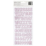 Thickers Pebbles COOL GIRL Alpha Foam Letter Stickers - Image 2