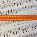 Creative Impressions 3/8” STITCHES RIBBON 1 yard yd - Image 6