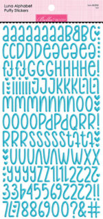 Bella Blvd LUNA ALPHABET Puffy Stickers Letters Numbers - Image 13