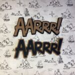 AARRR! Pirate Diecut 3D Scrapbook Die Cut Embellishment - Image 8