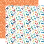 Echo Park It’s Your Birthday Boy BALLOON ANIMALS 12"X12" Scrapbook Paper