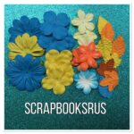 Tropical Flowers 30pc Set Flowers Daisies Leaves