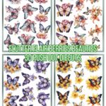 FLUTTER FLAIR Berries Beauties 3D Push Out Diecuts
