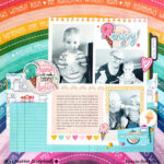 Shimelle Reasons To Smile SNAP AWAY 12"X12" Scrapbook Paper - Image 2