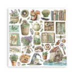 Stamperia HERBARIUM SILVAE 12”X12” Scrapbook Paper Maxi Pad - Image 12