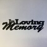 IN LOVING MEMORY Title Laser Die Cut - Image 2